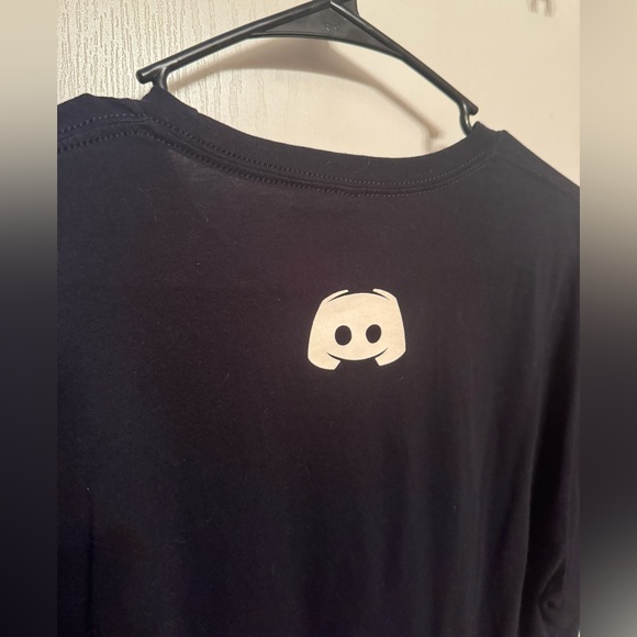 Bella + Canvas, Discord Logo, Men’s Black T-Shirt XL - Picture 4 of 4